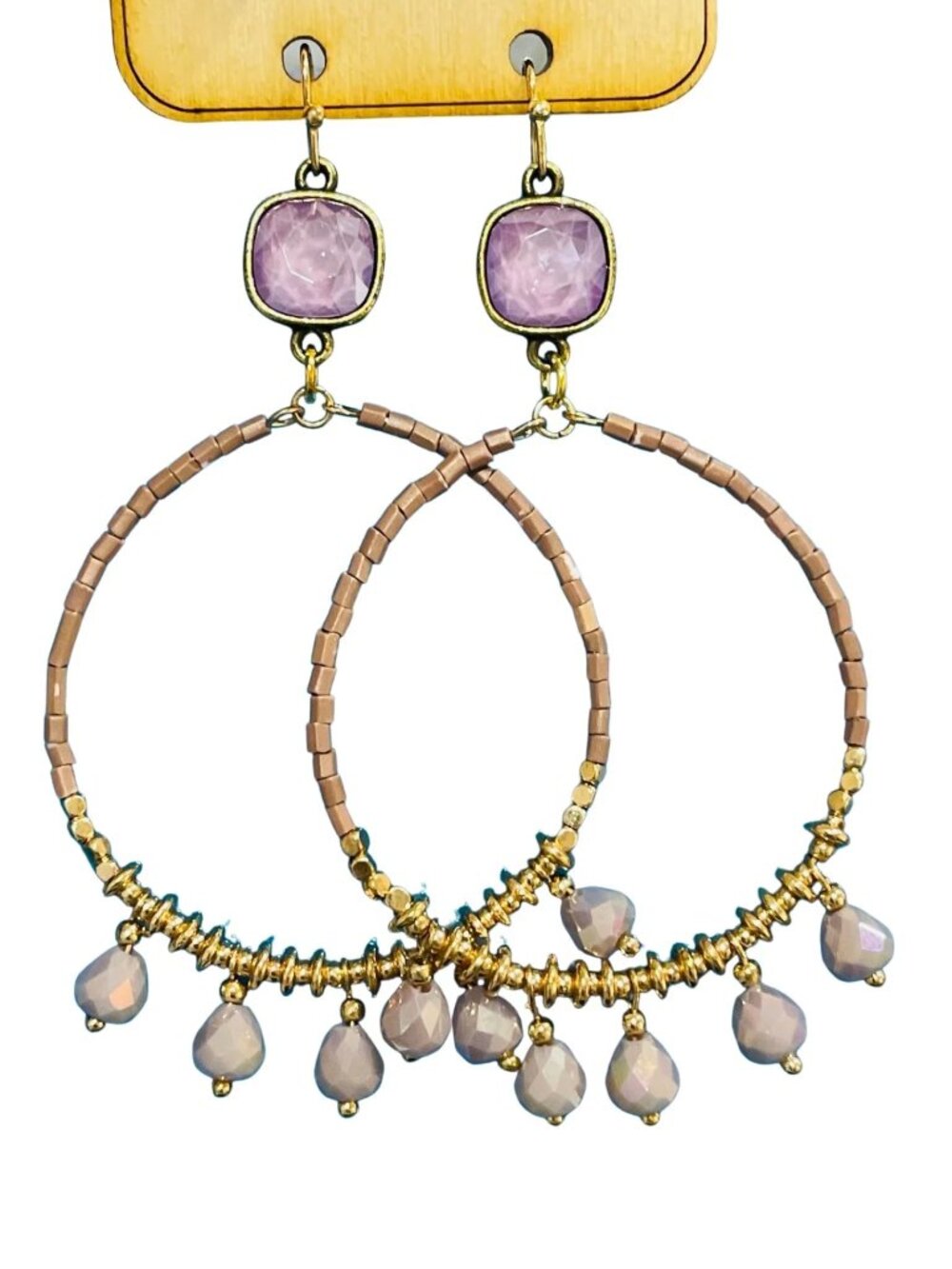 Australian Lilac Earrings
